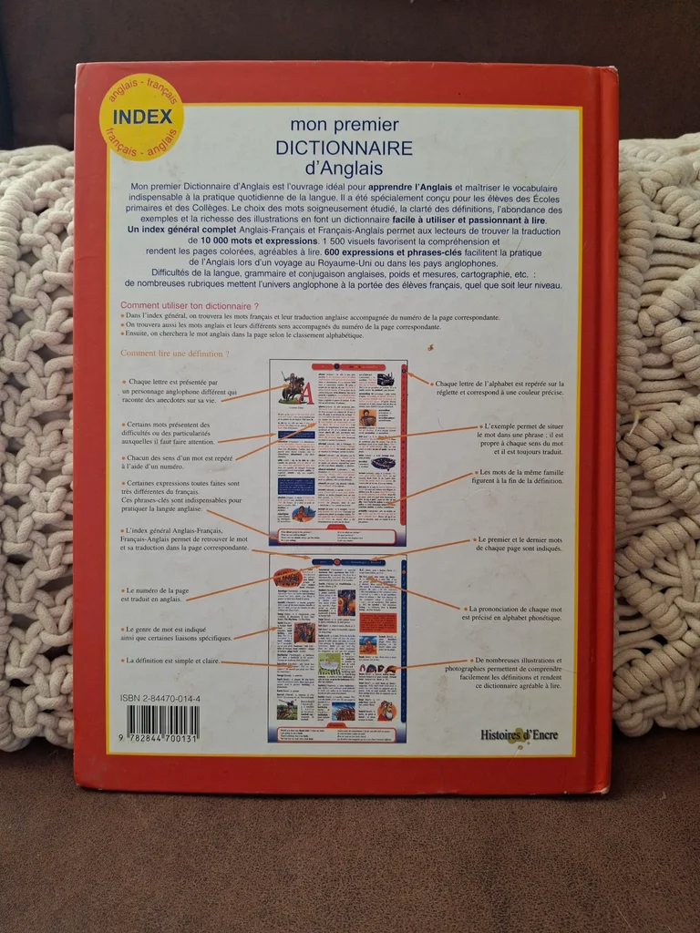Vintage My First English Dictionary 10000 Words and Illustrations – photo 2